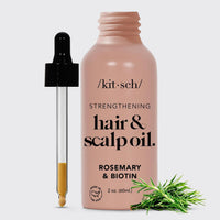 Rosemary Scalp & Hair Strengthening Oil With Biotin