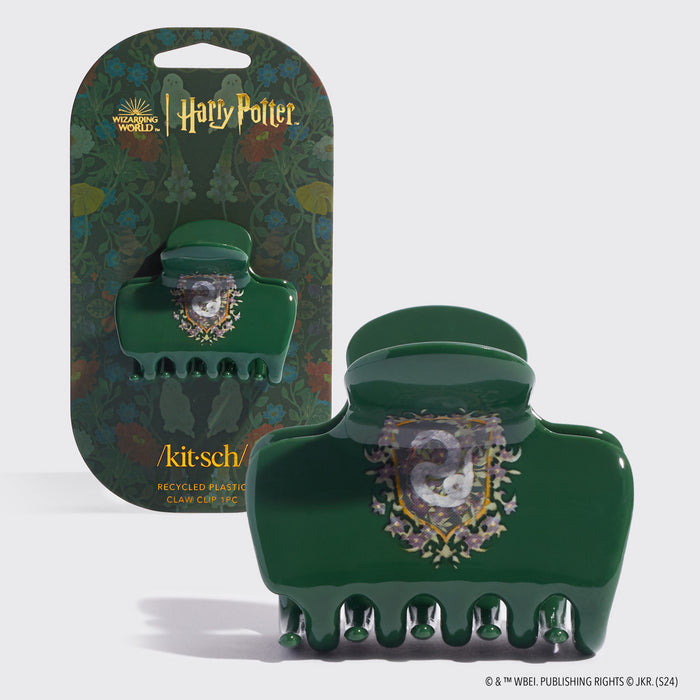 Harry Potter x Kitsch Recycled Plastic Claw Clip 1pc - Slytherin