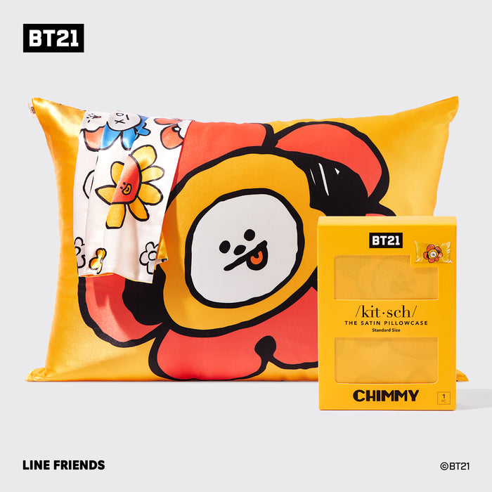 BT21 incontra la federa in raso Kitsch - CHIMMY