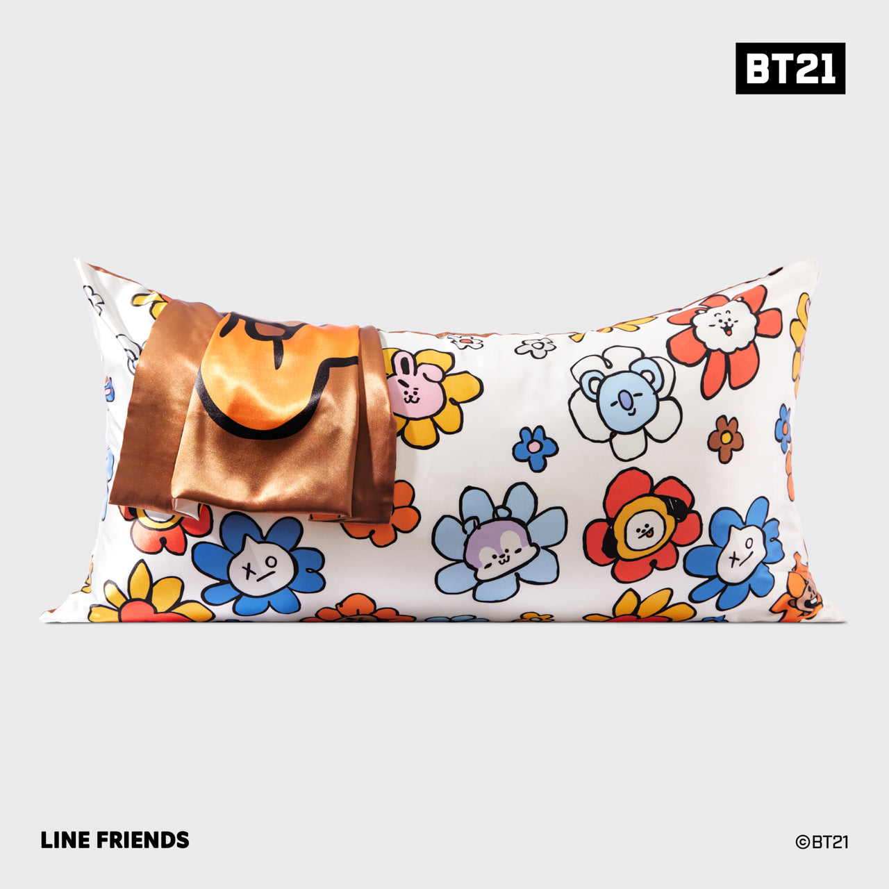 BT21 trifft Kitsch-Kopfkissenbezug - SHOOKY