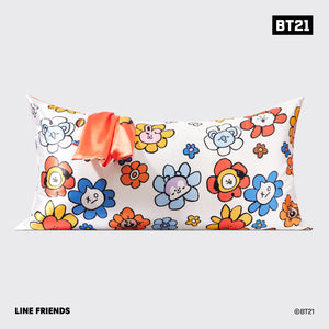 BT21 x Kitsch Σατέν μαξιλαροθήκη King - Tata