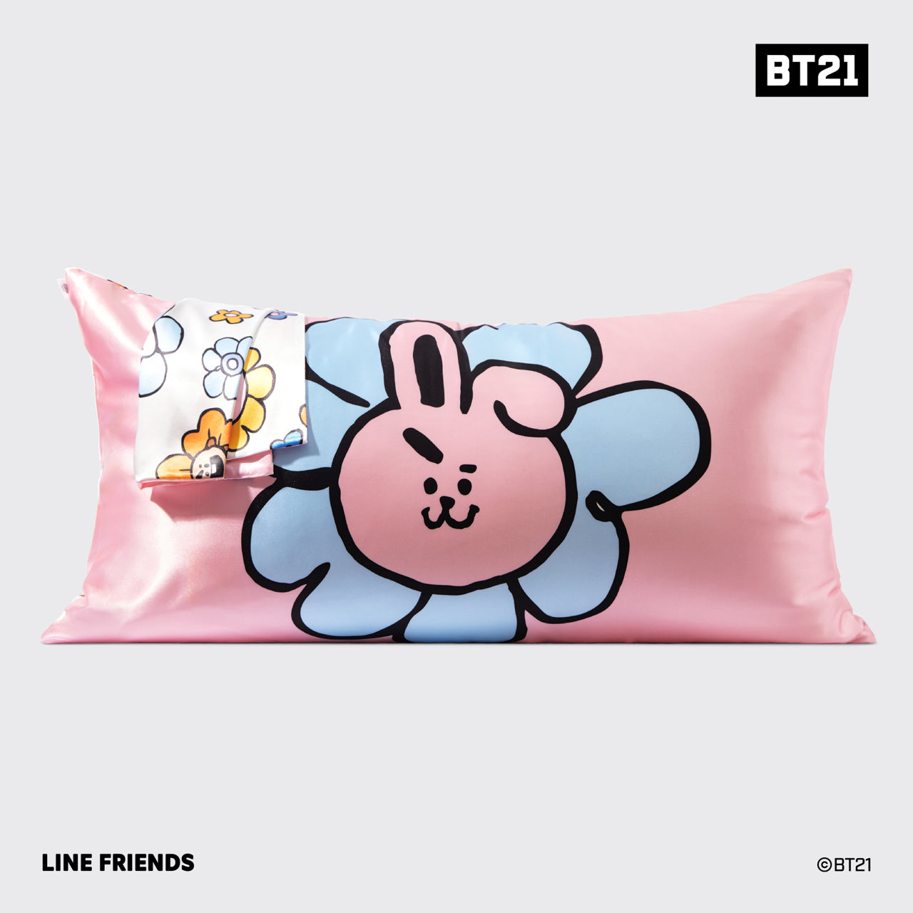 BT21 trifft Kitsch-Kopfkissenbezug - COOKY