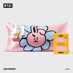 Kitsch x BT21 Taie d'oreiller King - COOKY