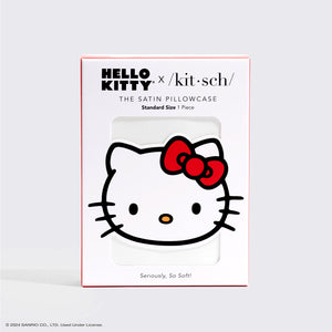 Federa in raso Kitsch x Hello Kitty - Fiocco Hello Kitty avorio