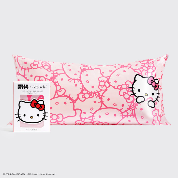 Fronha Hello Kitty x Kitsch King - Rostos Hello Kitty Rosa