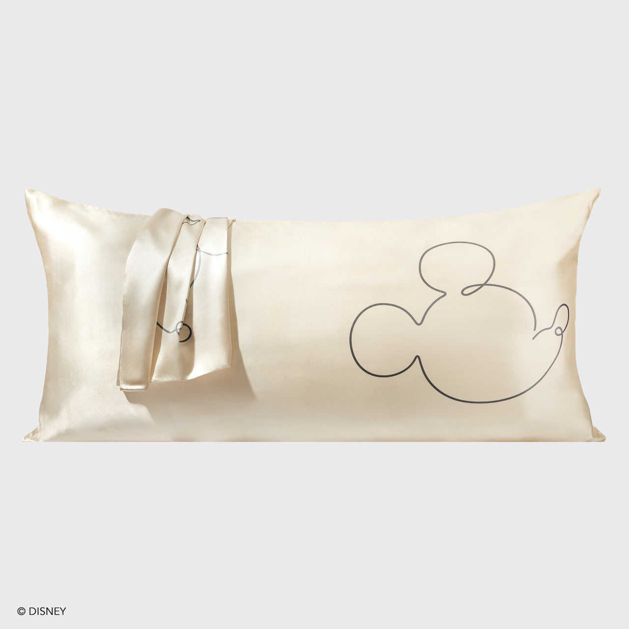 Kitsch x Mickey and Minnie King Pillowcase Bundle - Crème