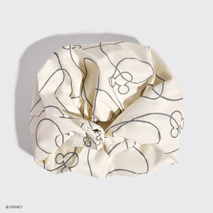 Mickey/ Minnie x Kitsch Satin Lined Flexi Shower Cap - Mickey Maze