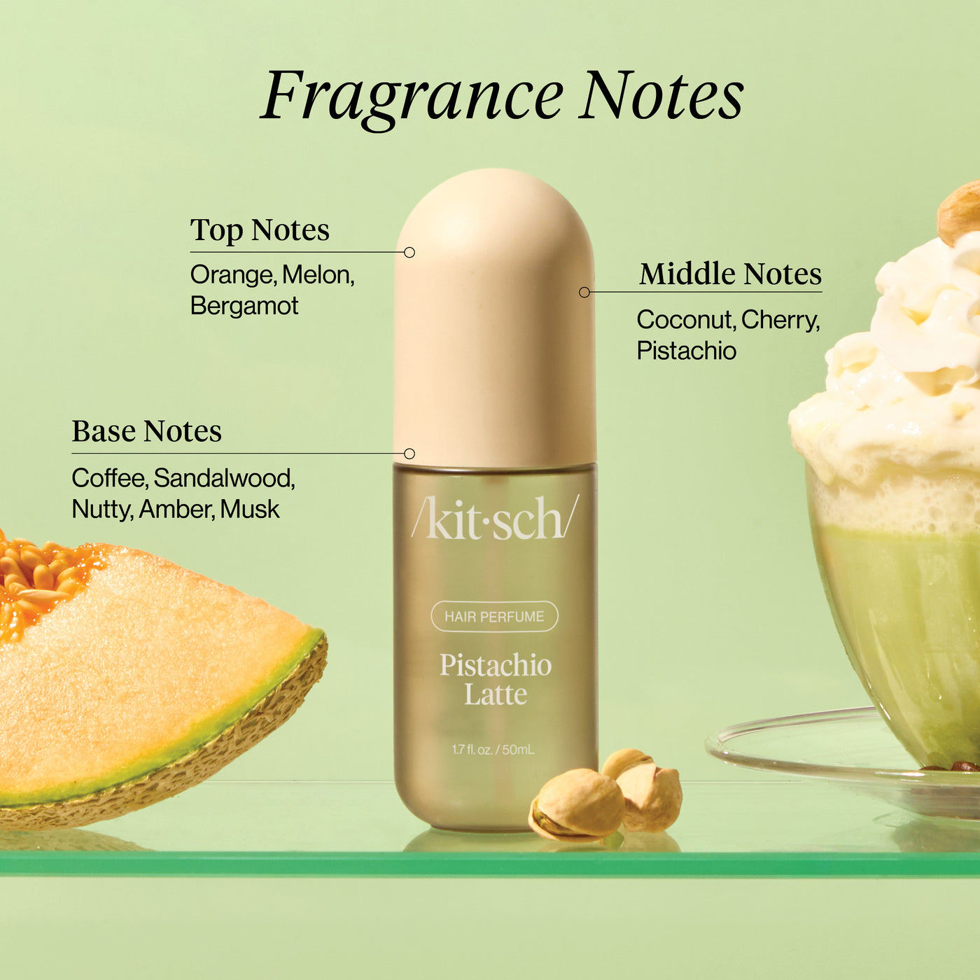 Parfum pour cheveux Pistachio Latte