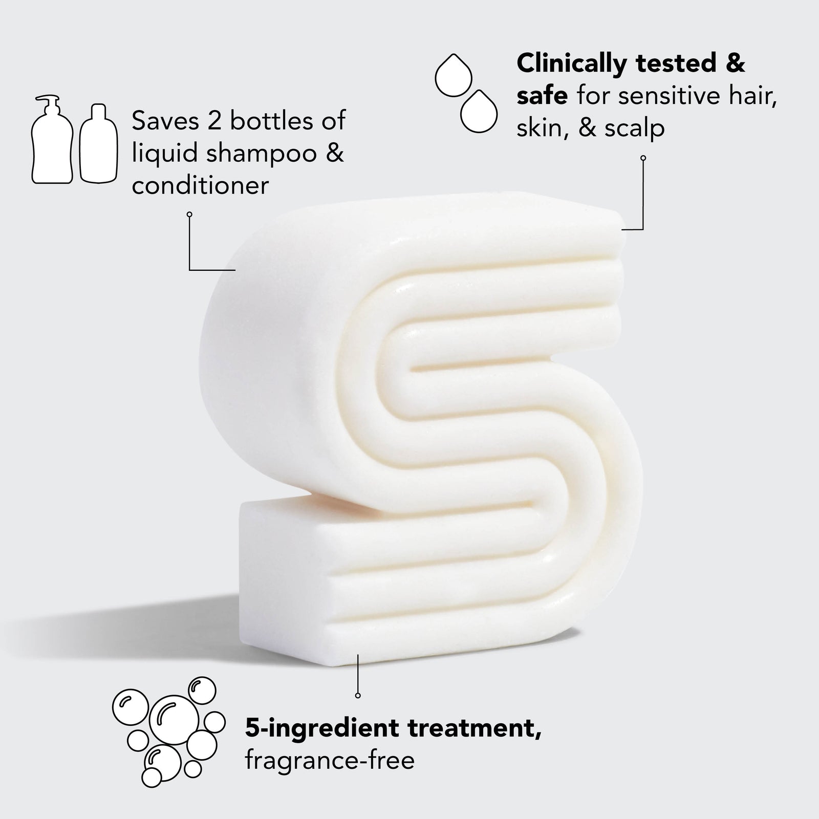 Ultra Sensitive Shampoo & Body Wash Bar