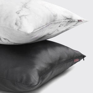 Satin Pillowcase - Charcoal Grey